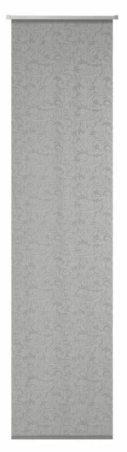 Schiebevorhang - mittelgrau - 60x245 cm