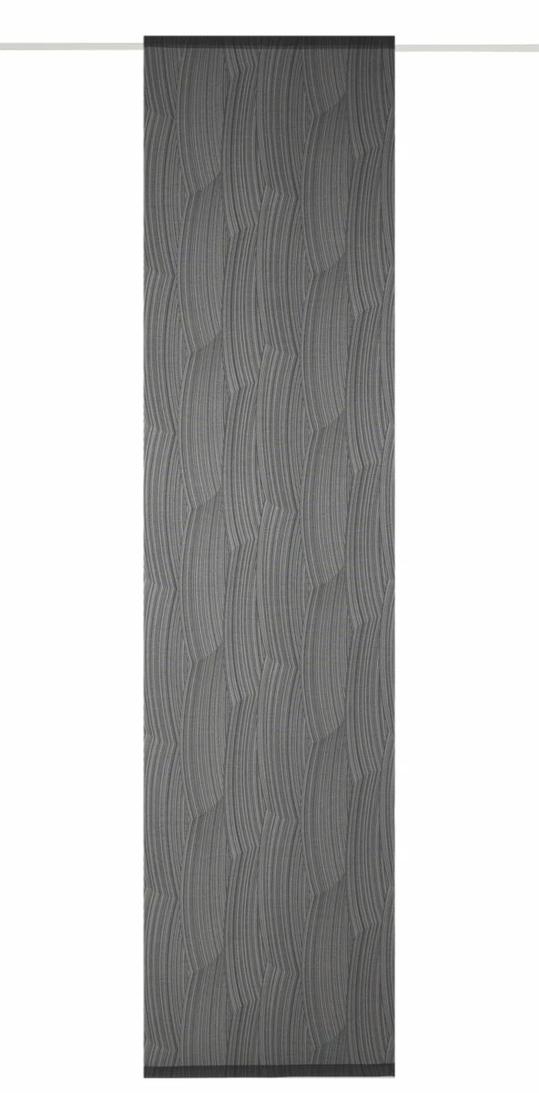 Schiebevorhang - anthrazit - 60x245 cm 3 Schiebevorhang - anthrazit - 60x245 cm
