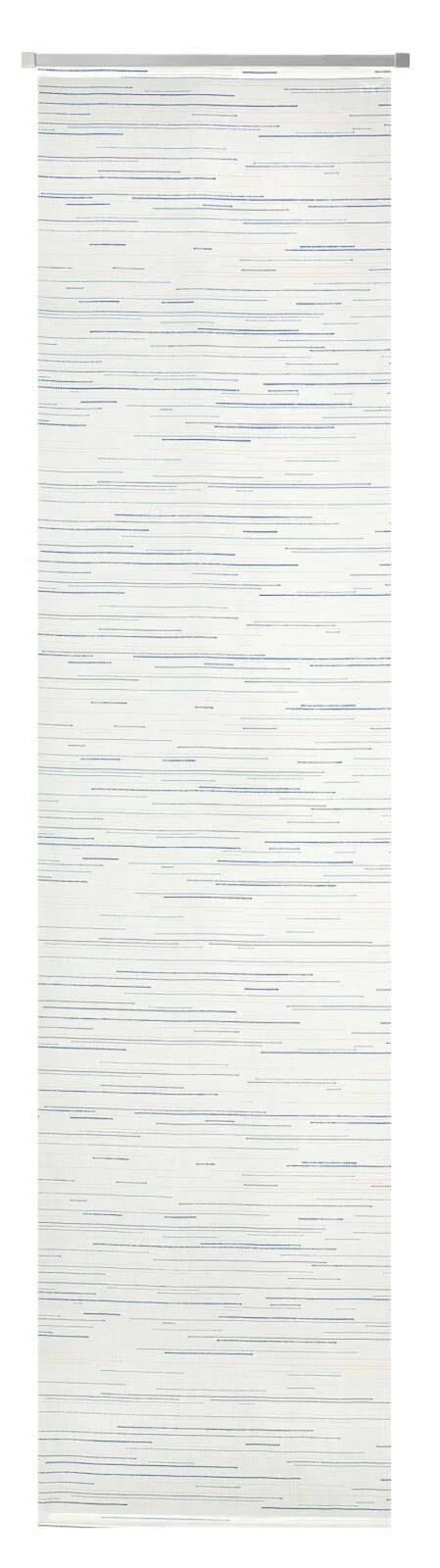 Schiebevorhang - wollweiß-blau - 60x245 cm 3 Schiebevorhang - wollweiß-blau - 60x245 cm