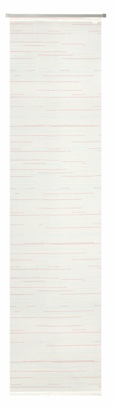 Schiebevorhang - wollweiß-koralle-blau - 60x245 cm 3 Schiebevorhang - wollweiß-koralle-blau - 60x245 cm