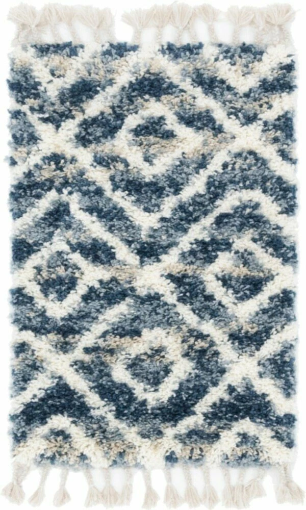 Teppich TOP SHAG 2 - blau - 91x66 cm 3 Teppich TOP SHAG 2 - blau - 91x66 cm