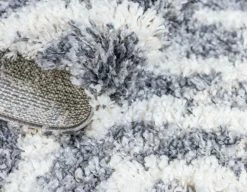 Teppich TOP SHAG 2 - grau - 91x66 cm -Heimtextilien Verkäufe 9004895100 04 1600Wx1600H