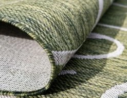 In-/Outdoorteppich OUTDOOR BEAUTIES - grün - Ø 122 cm -Heimtextilien Verkäufe 9004898100 04 1600Wx1600H