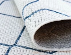 In-/Outdoorteppich CROSSES 3 - elfenbein - Ø 122 cm -Heimtextilien Verkäufe 9004901000 04 1600Wx1600H