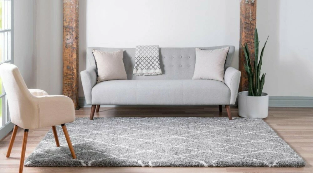 Teppich TEMARA SHAG 3 - grau - 244x152 cm 6 Teppich TEMARA SHAG 3 - grau - 244x152 cm – Bild 4