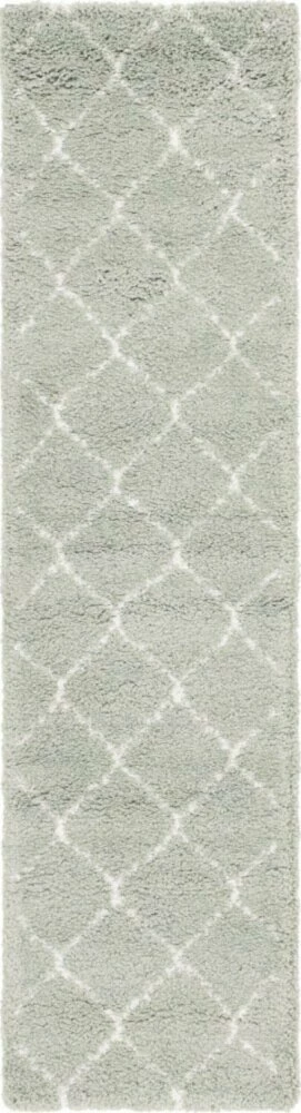 Teppich TEMARA SHAG 5 - hellgrün - 305x79 cm 3 Teppich TEMARA SHAG 5 - hellgrün - 305x79 cm