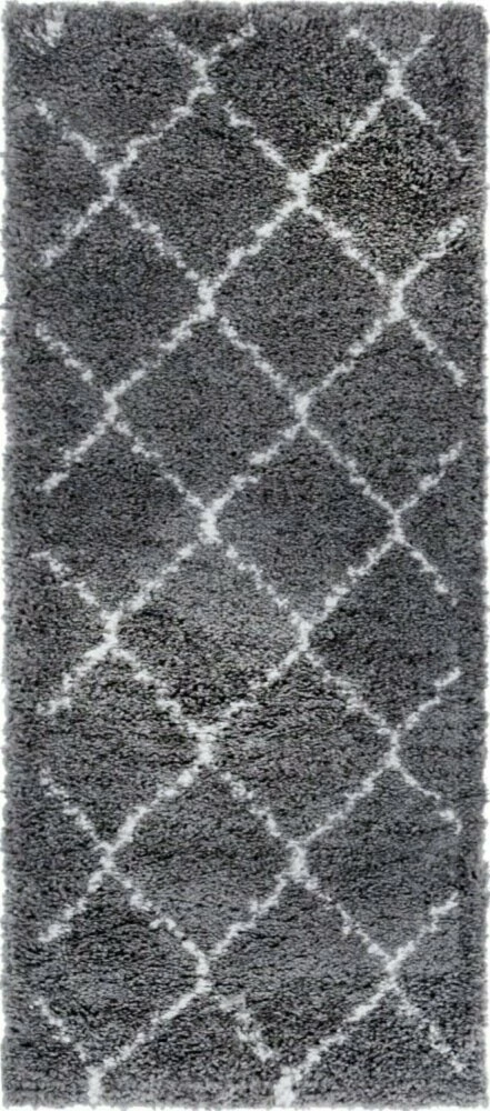 Teppich TEMARA SHAG 5 - grau - 183x79 cm 3 Teppich TEMARA SHAG 5 - grau - 183x79 cm