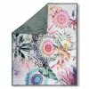 Wohndecke - khaki-bunt - floral - 130x160 cm -Heimtextilien Verkäufe 9005079200 1600Wx1600H
