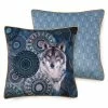 Sofakissen KISKA - Wolf - petrol - 48x48 cm 1 Sofakissen KISKA - Wolf - petrol - 48x48 cm -Heimtextilien Verkäufe 9005082400 1600Wx1600H