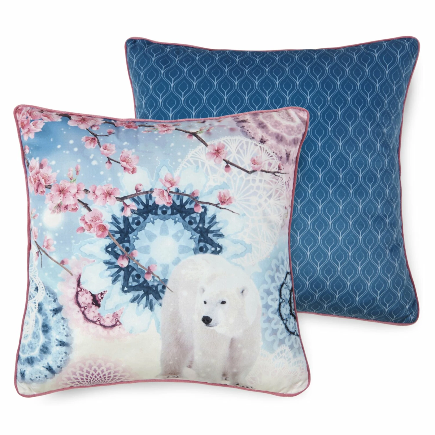 Sofakissen KODIAK - Eisbär - hellblau - 48x48 cm 3 Sofakissen KODIAK - Eisbär - hellblau - 48x48 cm