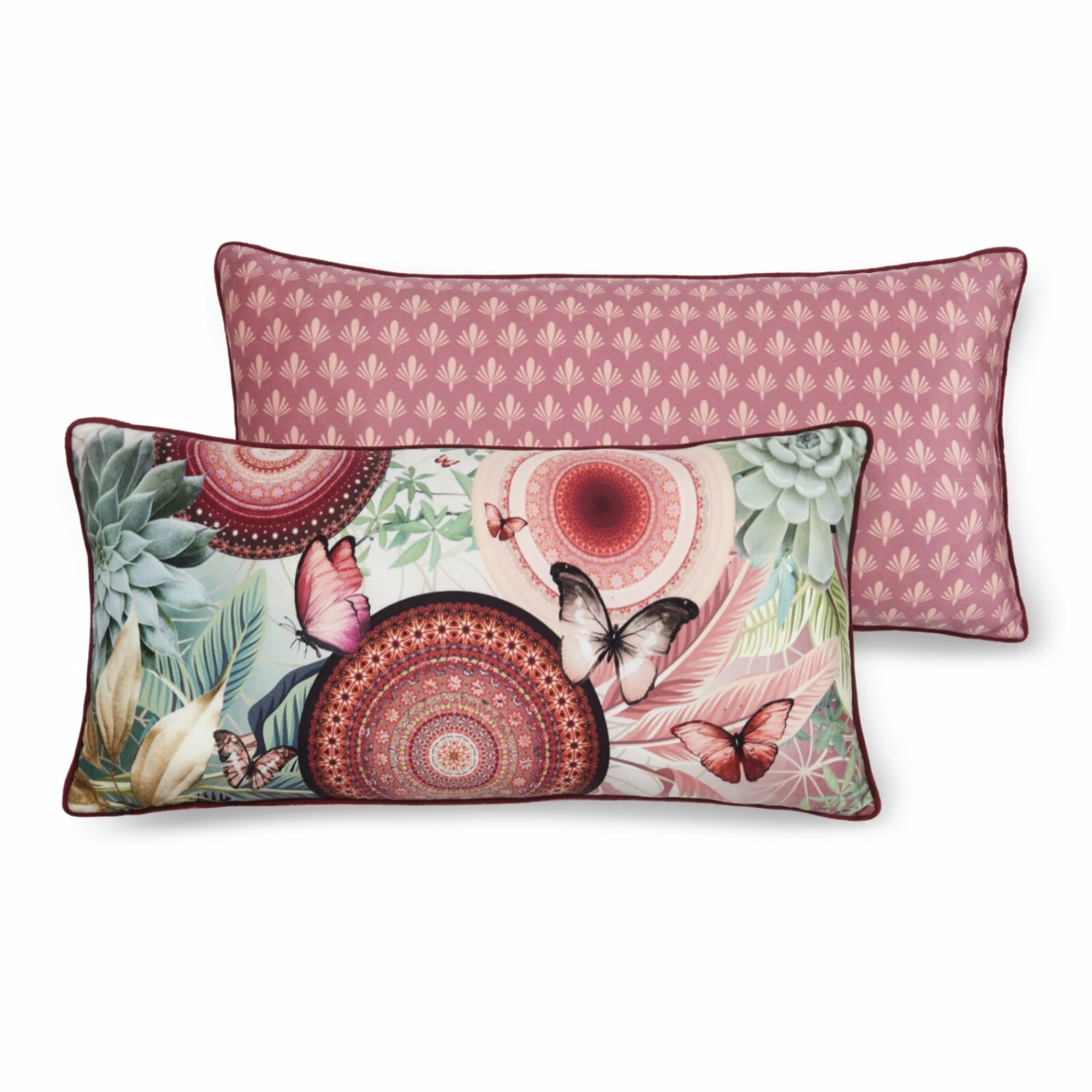 Sofakissen JIMENA - Mandala - multi-rosa - 60x30 cm 3 Sofakissen JIMENA - Mandala - multi-rosa - 60x30 cm