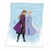 Fleecedecke DIE EISKÖNIGIN 2 - blau-weiß - 130x160 cm -Heimtextilien Verkäufe 9005176900 1600Wx1600H