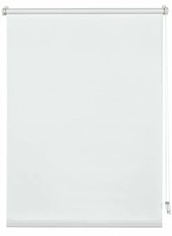 Klemmrollo - weiß - höhenverstellbar - 40 cm breit