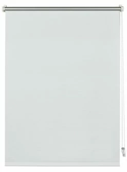 Thermo-Klemmrollo - weiß - abdunkelnd - 40x150 cm