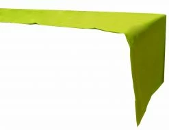 Tischdecke - hellgrün - Polyester - 120x45 cm